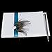 Peacock Feather Decor Wedding Guest Book+Pen+Ring Pillow+Flower Basket+Garter Set---White
