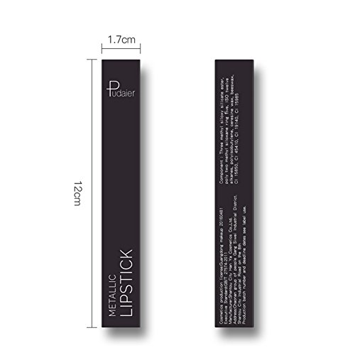 Lip Gloss Set 6 Colors, PUDAIER Waterproof Long Lasting Matte Liquid Lipstick Beauty Lip Gloss (6PCS)