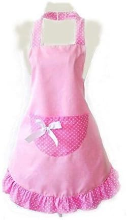 WASKY Hot Lovely Cheap Funny Aprons Pink Girls Women Cupcake Shop Fashion New