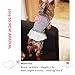 kyeese Dog Dress Grey with Pink Bowtie Pet Puppy Clothes for Small Dogs Skirt