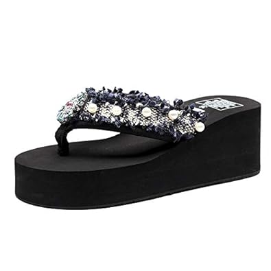 rhinestone flip flops amazon