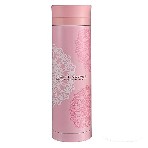 FaSoLa Portable Thermos Stainless Steel Vacuum Cup 300ml Romantic Snow