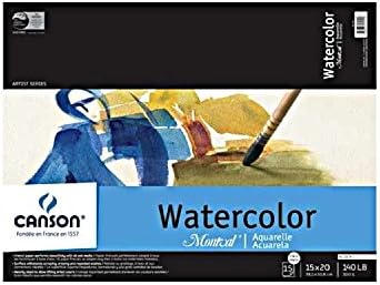 CansonMontval Watercolor Cold Press - 15 Sheet Block 6x9"