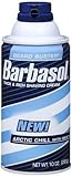 Barbasol Thick and Rich Shave Cream Arctic Chill with Menthol- 10 Oz (Pack of 3)
