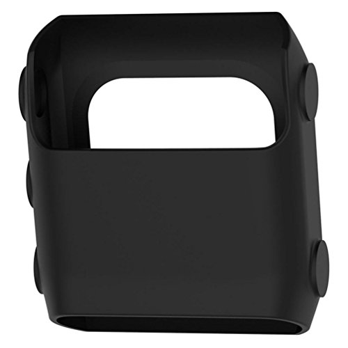 Lisin Replacement case Silicon Slim Watch Case Cover For POLAR V800 Watch (Black)