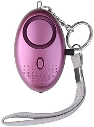 Personal Alarm, Safesound Personal Alarm Keychain, Trippix 130dB Siren Song Personal Safety Alarms, Portable Personal Security Alarms for Women Kids Night Worker Self Defense Batteries Included Purple