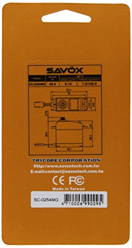 Savox SC-0254mg High Torque Standard Size Digital Servo
