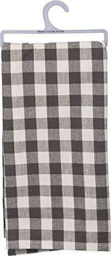 Primitives By Kathy Rustic Dish Towel 20 X 28Inches Small Buffalo Check