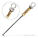Walden Fire Pit Stoker Poker XL 46" - Stick-One-Way Airflow Valve-Blow Through Fire Poker, Extra Long 46" - High Carbon Stainless Steel-Outdoor Campfire Tools and Accessories Fire-Poker for Fire Pit primary