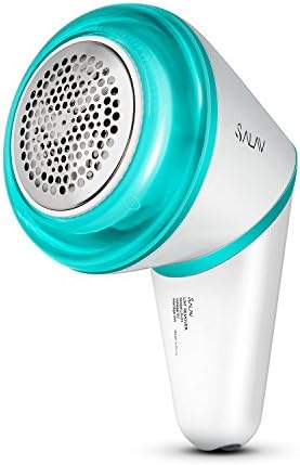 SALAVLint Shaver Fabric Remover Batteryfree USB Rechargeable Cordless Portable with Brush for Home and Travel, Ice Blue, LR-01