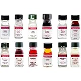 LorAnn Super Strength Pack #4 of 12 Fruity Flavors in 1 dram bottles (.0125 fl oz - 3.7ml) bottles