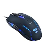 E-3lue EMS151BK Cobra II 1600DPI High Precision Gaming LED Mouse (Bigger scroll wheel)