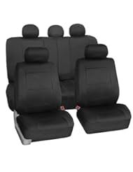 Automotive Parts and Accessories: FH GROUP FH-FB083115 Neoprene Waterproof Car Seat Covers Airbag Ready & Rear Split - FH Group