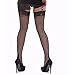 Gio Women's Cuban Heel Fully Fashioned Stockings