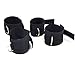 Bed Restraints Bondage Fetish Kit, Hand Ankle Restraints Harness for Sex, Wrist Ankle Cuffs with Adjustable Straps