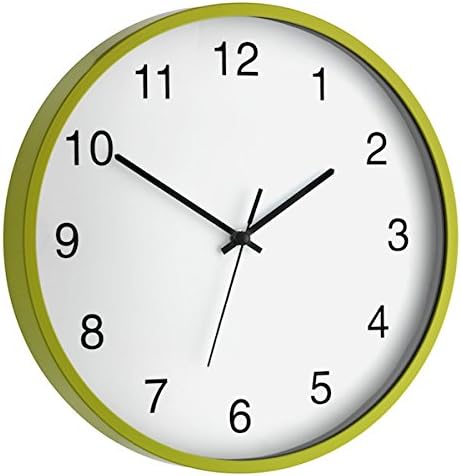 TFA 60.3019.04 Wall Clock, White, Green