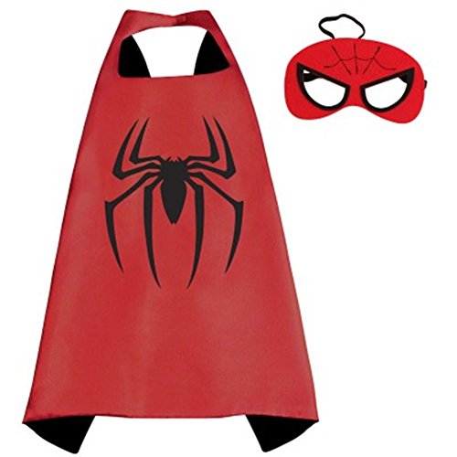 Marvel Comics Adult Size - Spiderman Cape and Mask with Gift Box by Superheroes