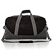 Dalix 21'' Large Duffle Bag with Adjustable Strap (Black Gray)