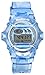 Casio Women's BG169R-1 Baby-G Blue Jelly Shock Resistant Sports Watch