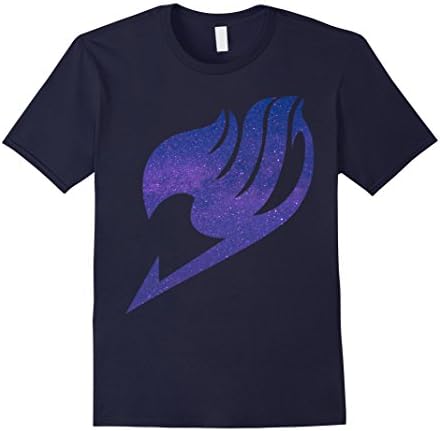 Men's Anime Guild Symbol T-Shirt Medium Navy
