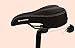 4UGoods Comfortable Bike Seat Standard Anatomic Soft Padded Relief MTB Bicycle Saddles (Black)