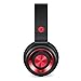 Tranya Stereo Wireless Headphones with Microphone On-ear Foldable Portable Music Headsets for Cellphones Laptop Tablet TV Headphones Red