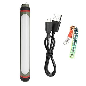 USB-oplaadtentlicht, hoge heldere LED-zaklamp Lantaarn Waterdichte orkaanlamp voor kamperen Emergency Outdoor(B4 （36cm）)