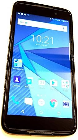 DTEK 50 Case - Black- The AES Case - Slim Fit &amp; Shock Absorbent for the Blackberry DTEK50 (2016)