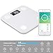 YUNMAI Smart Scale, Body Fat Scale with Free APP Body Composition BMI Monitor Analyzer with Large Display, Work with iPhone 8/iPhone X(10)