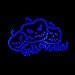 Glow in The Dark Pebbles for Outdoor Decor, Garden Lawn Yard, Aquarium, Walkway, Fish Tank, Pathway, Powered by Light or Solar-Recharge Repeatedly, Luminous Pebbles (Blue-200)