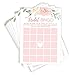 Printed Party Bridal Shower Bingo Game, Floral, 50 Cards