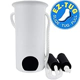 Eva Medical EZ-TUG Sock Aid Assist with Foam Grip Handles and Length Adjustable Cords