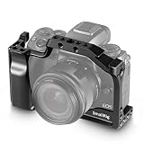 SMALLRIG Cage for Canon EOS M50 and M5 with Integrated Grip and Quick Release NATO Rail 2168