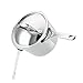 Anolon 77448 Nouvelle Stainless Steel Sauce Pan/Saucepan with Straining and Lid, 3.5 Quart, Silver