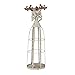Attraction Design Antiqued Metal Weathered Metal Garden Angel Statue