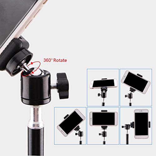XYSQWZ Metall-Handy-stativ Tragbares Tragbares Handheld-stativ - Bluetooth-Steuerung Schwarzes Live-Broadcast… – Bild 5