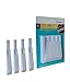 Baby Window Stopper/Strong Sliding Window Safety Locks 4 Piece Set by Teddykins Includes 4 x Window Stopper & 8 x Attachment Strips, Child Proof Your Home with These Safety Guards for Full Security