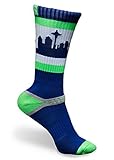 Strideline Sports Athletic Crew City Socks - Unisex One Size