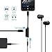 Headphone Adapter 3.5mm Jack Adapter Charger for iPhone7/7Plus 2 in 1 AUX Charge&Audio for iPhone 8/8Plus/XR/10/X/Xs/XS Max Earphone 3.5mm Dongle Control Music Headset Connector Support iOS 12 or Morethumb 1