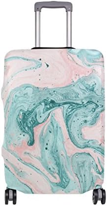 Luggage Cover Abstract Marble Texture Super Lightweight Suitcase Cover Protector fits 18-32 inch