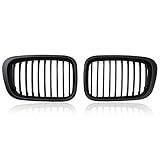 Front Kidney Grille Grill for 1998-2001 BMW 3 Series E46 320i 323i 325i 328i 330i Sedan 4-Door Replacement (Matt black)