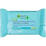 Garnier Soothing Remover Cleansing Towelettes for Sensitive Skin