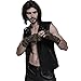 Punk Rave Steampunk Fingerless Motorcycle Faux Leather Gloves for Men Accessories Coffee S-L