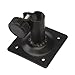 Kuyal Drum Throne Folding Percussion Drum Stool with Anti-Slip Feet-Black(Drum Seat)