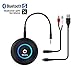 Golvery Bluetooth 5.0 Transmitter and Receiver – 2 in 1 Wireless 3.5mm Aux Bluetooth Audio Adapter – aptX Low Latency, Enjoy HiFi Music – for Home TV, PC, Headphones, Speakers & Car Stereo Systemthumb 1