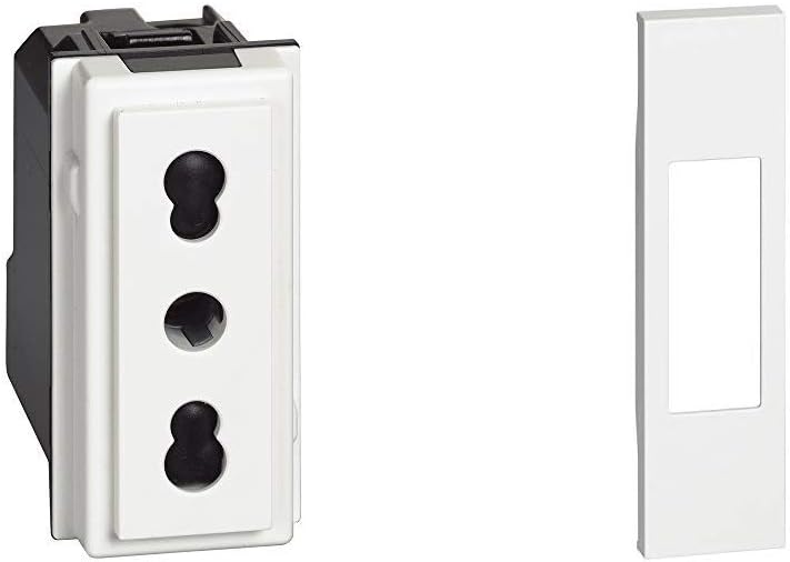 Presa Bipasso Living Now 10/16A - Colore Sabbia, Marca Bticino, Alta Qualità - Foto 7