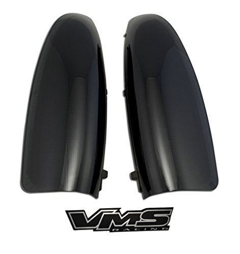 03-07 SMOKE SIDE MIRROR LED Lights Assembly Lenses 2Pc Piece Set Kit for FORD Superduty Excursion SML 264120BK F250 F350 03 04 05 06 07 2003 2004 2005 2006 2007