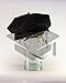Doctoral Tam Black Velvet 6-Sided w/Gold Bullion Tassel L-XL (23.6-25