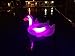 SWIMLINE ORIGINAL 90702 LED Inflatable Swan Pool Float Floatie Ride-On Lounge W/ Stable Legs Wings Large Rideable Blow Up Light Up Color Swimming Party Lounge Big Raft Tube Decoration Toys Kids Adults