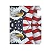 KUWT Magnetic Mailbox Cover American Flag Eagle Home Garden Yard Outdoor Deco